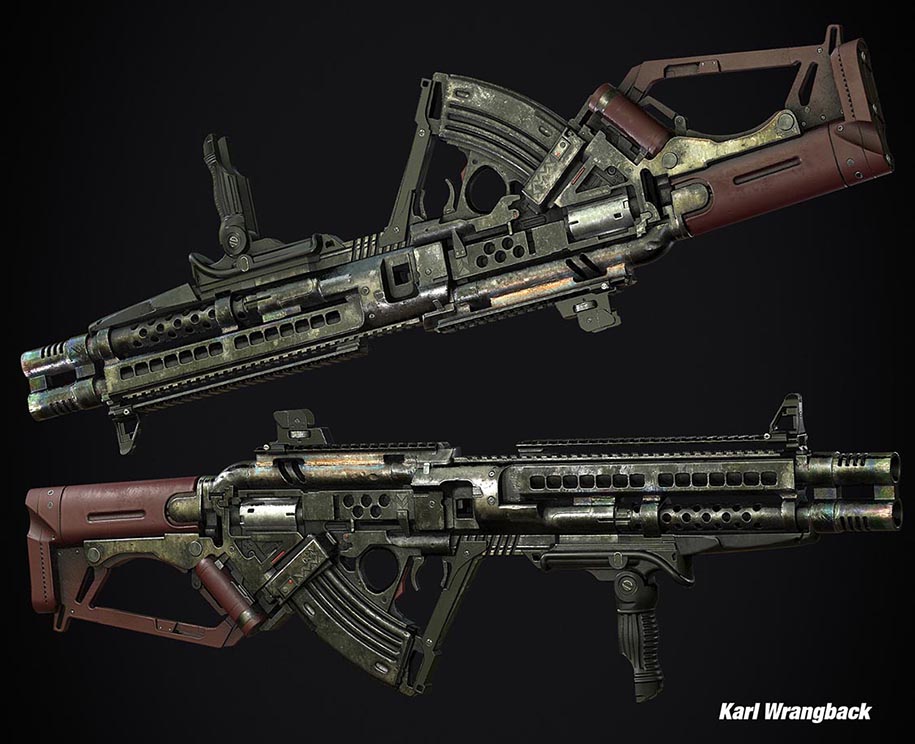 Bullpup Assault Rifle - Karl Wrangback